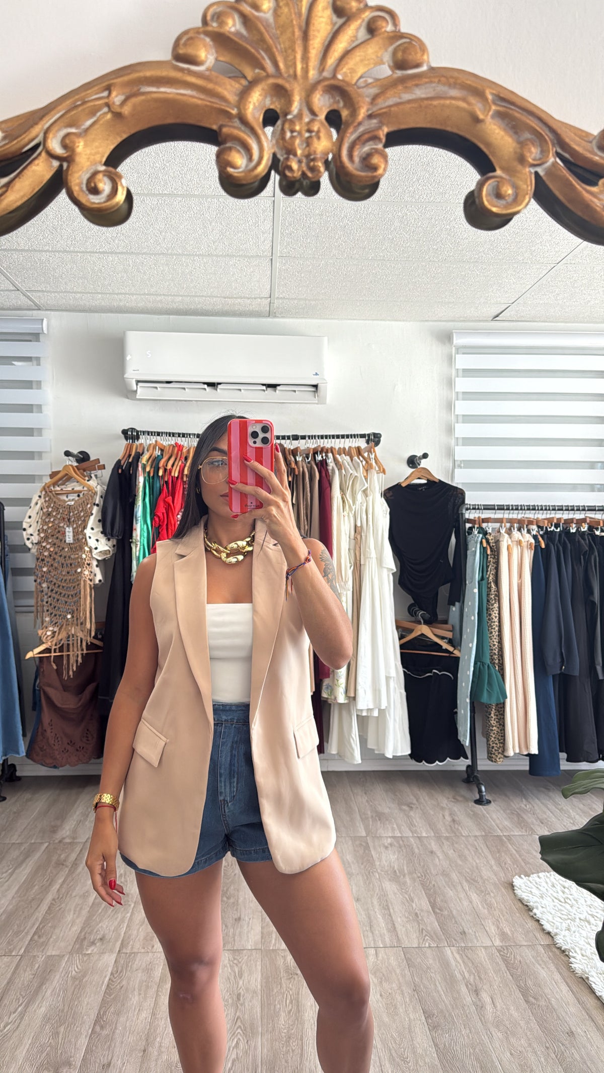 Vest Khaki Blazer