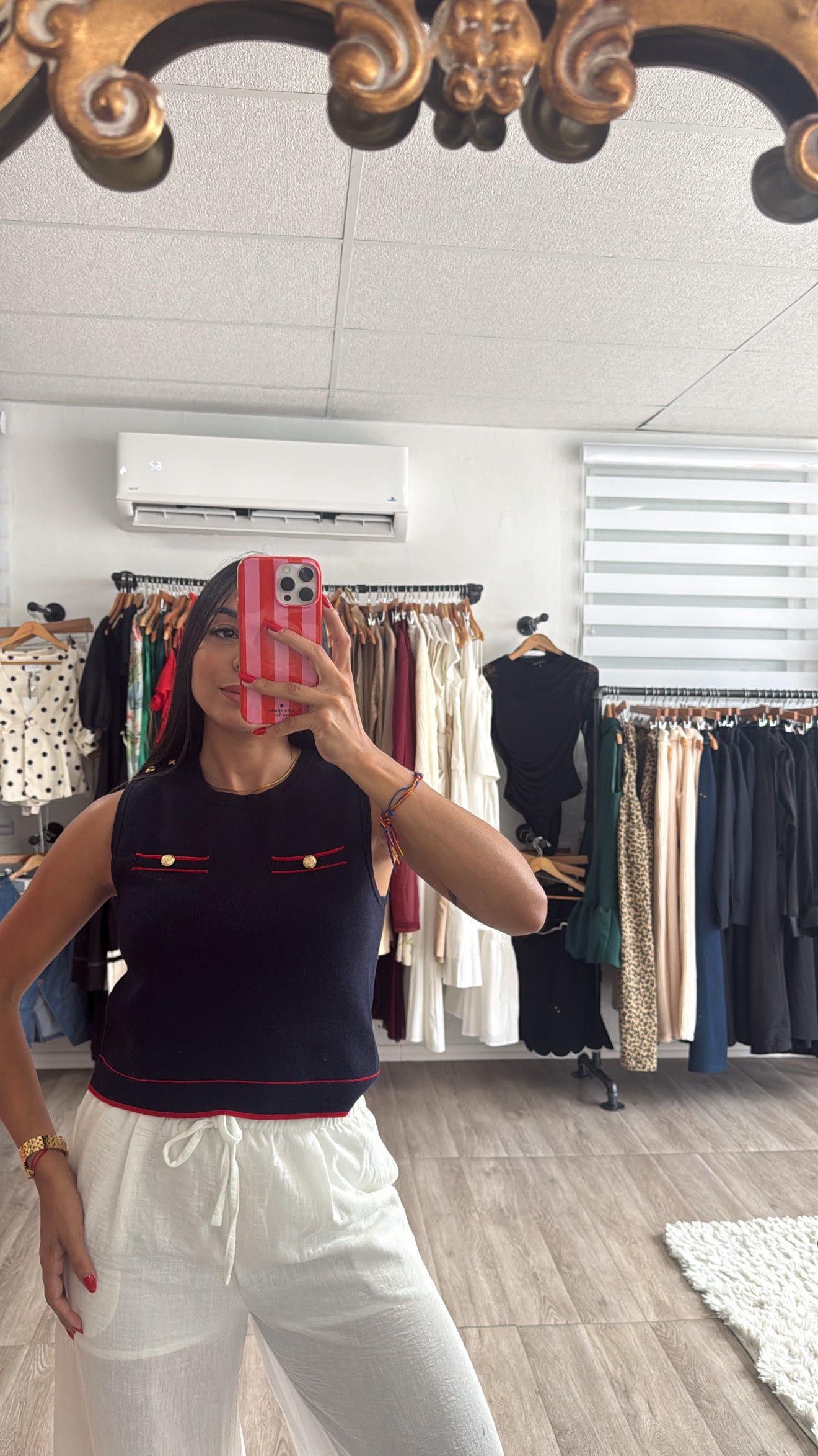 Sweater Top Red