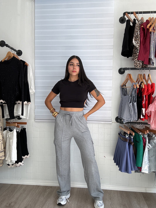 Comfy gray pants