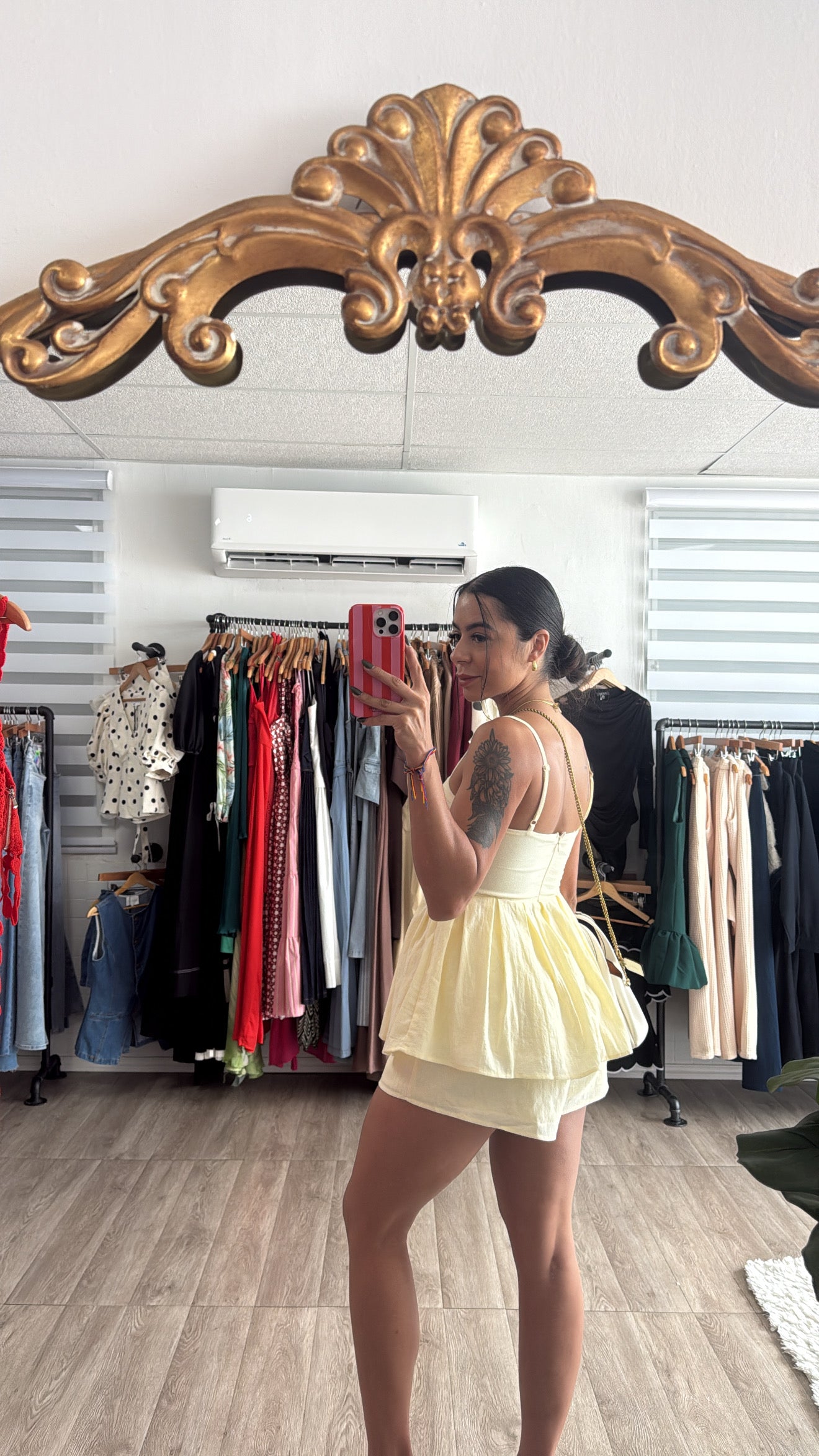 Pastel Yellow short set (pre-order costo $55)