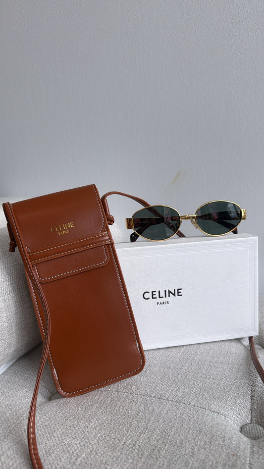 Cel Gold Sunglasses