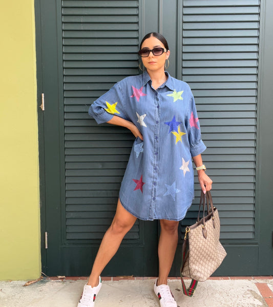 Star Denim Shirt
