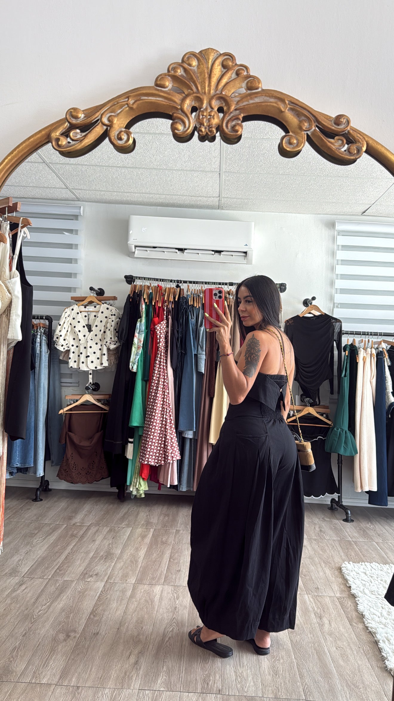 Barrel Tube Jumpsuit black