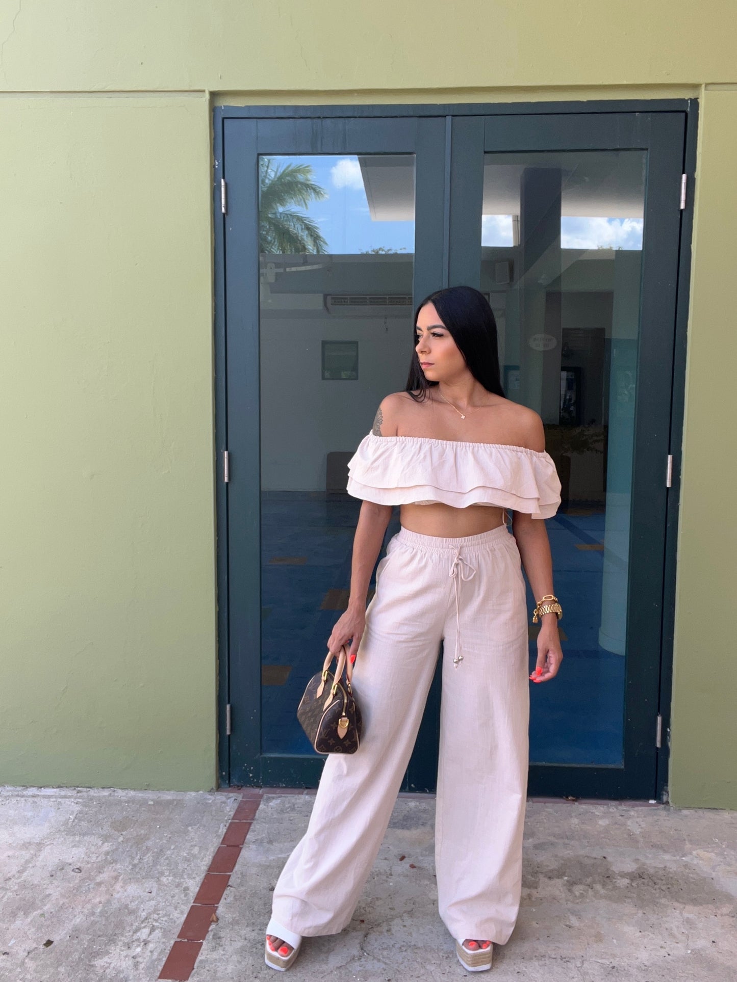 Linen Nude Set