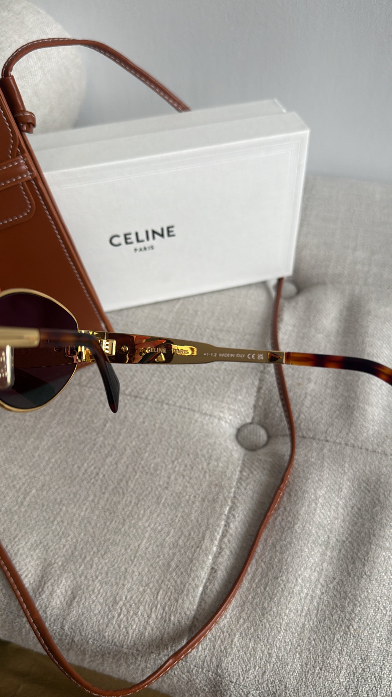 Cel Gold Sunglasses