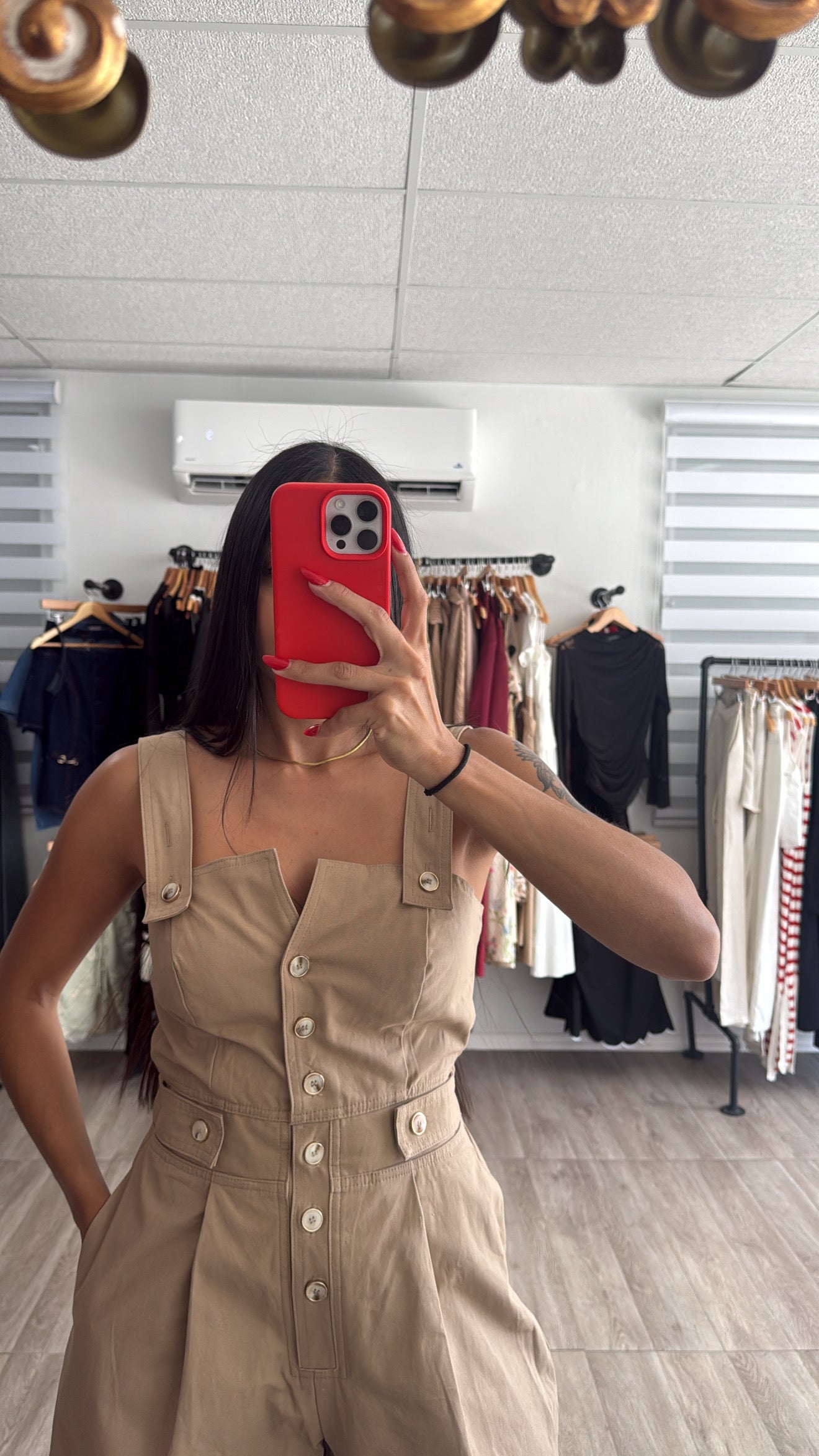 Trench Barrel Jumpsuit