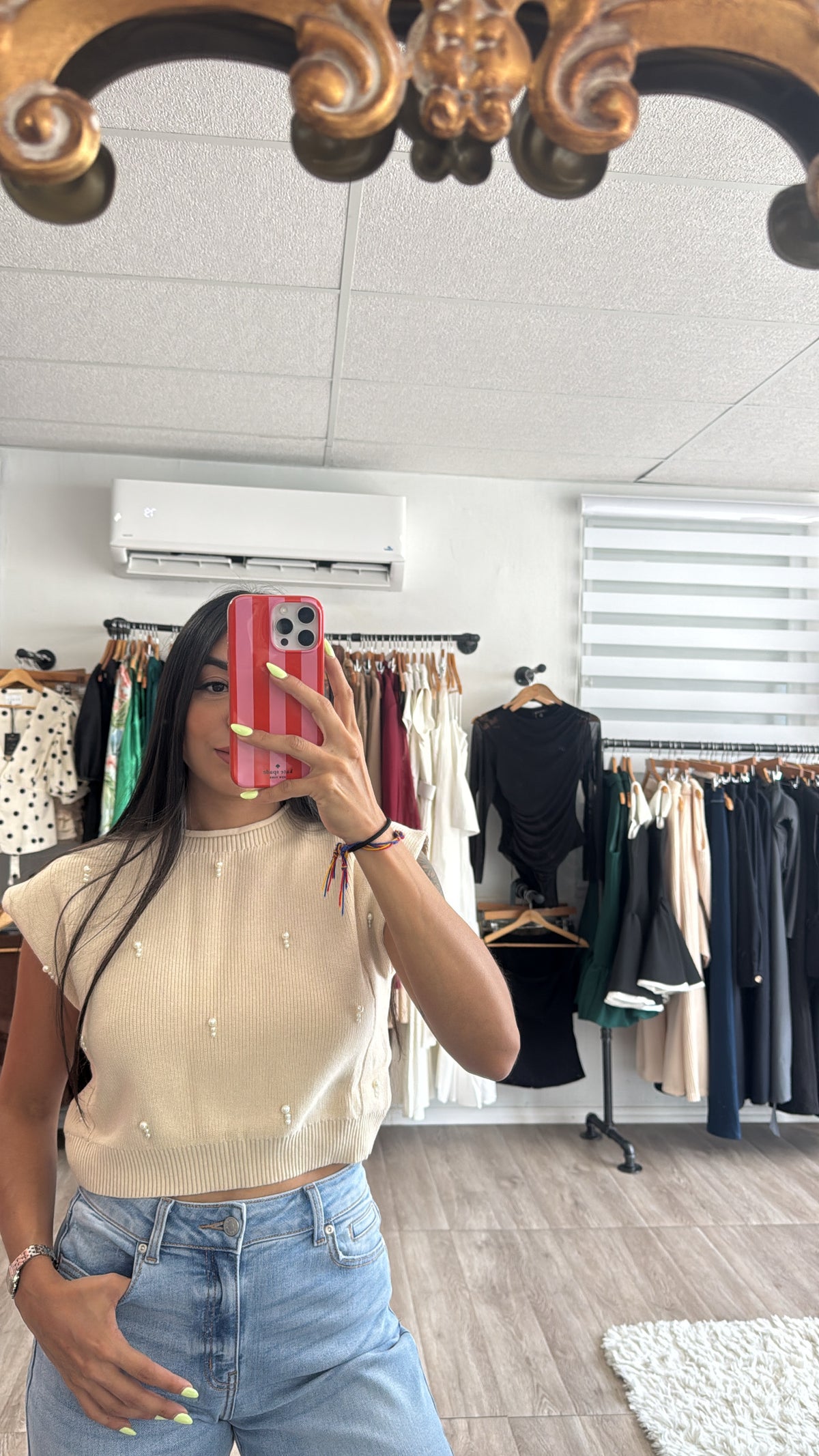 Pearl Sweater crop