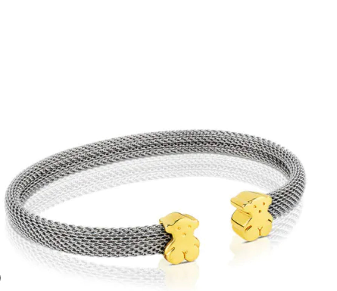 Silver and gold Bracelet