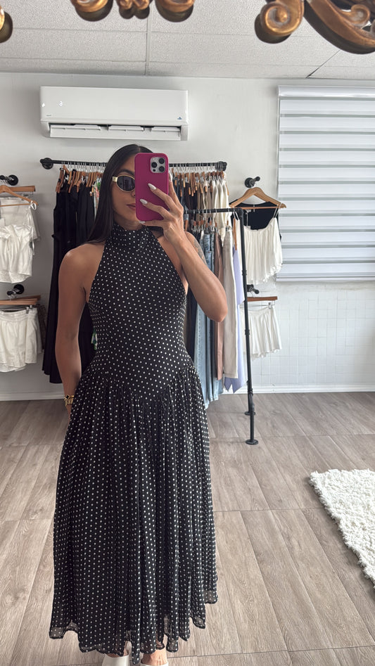 Polka dot corset Dress