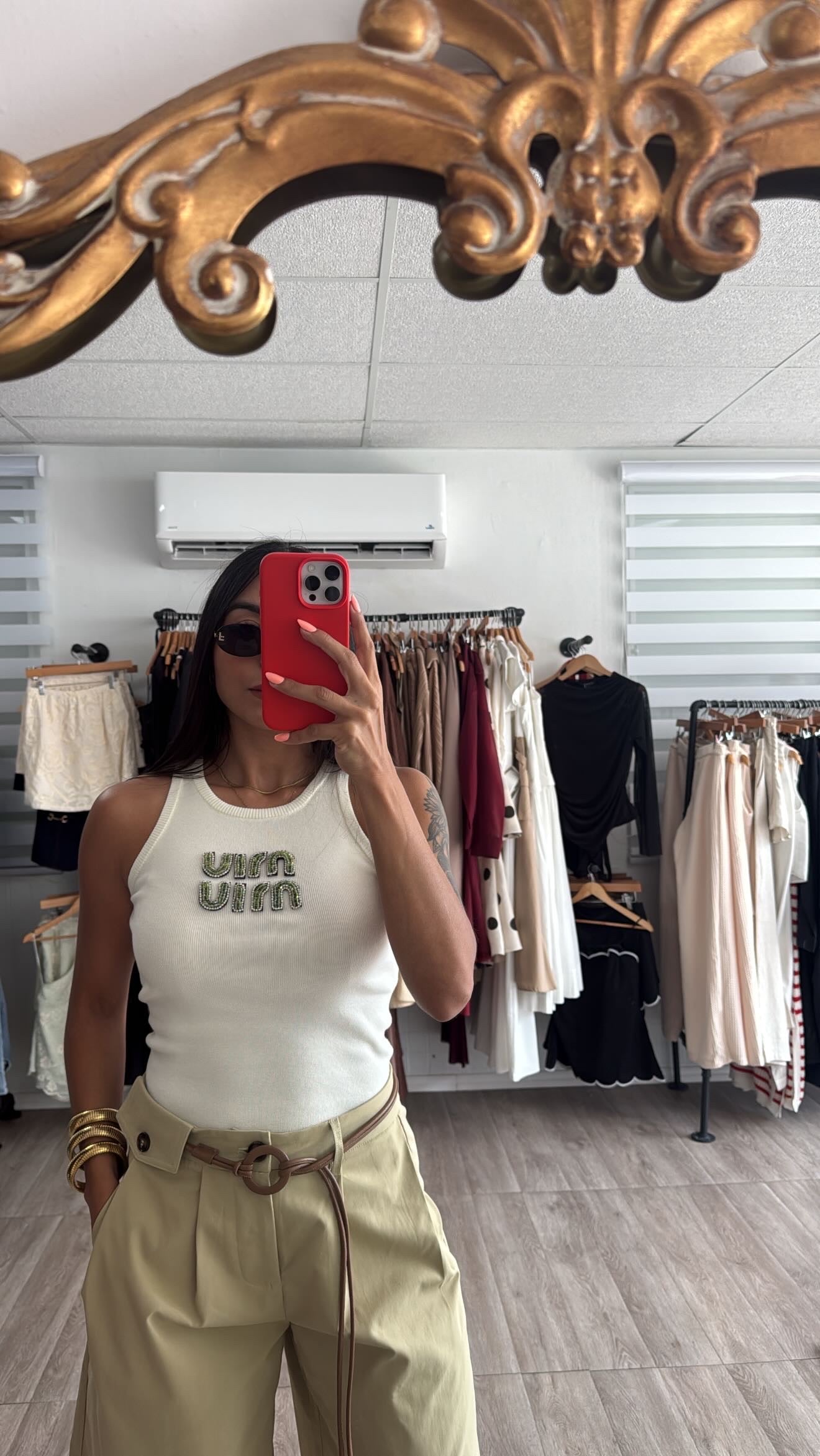 Miu Shirt Green