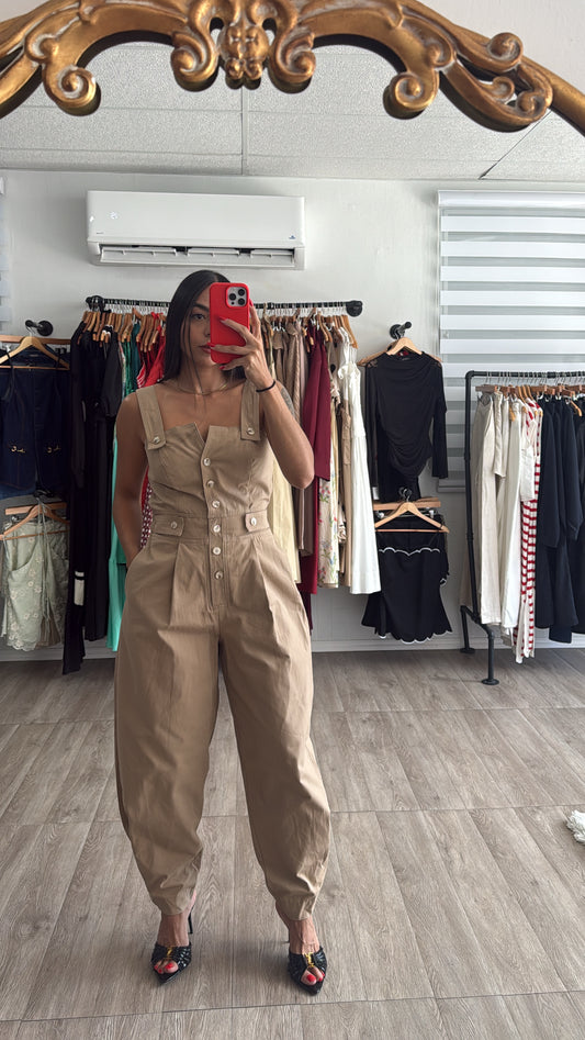 Trench Barrel Jumpsuit