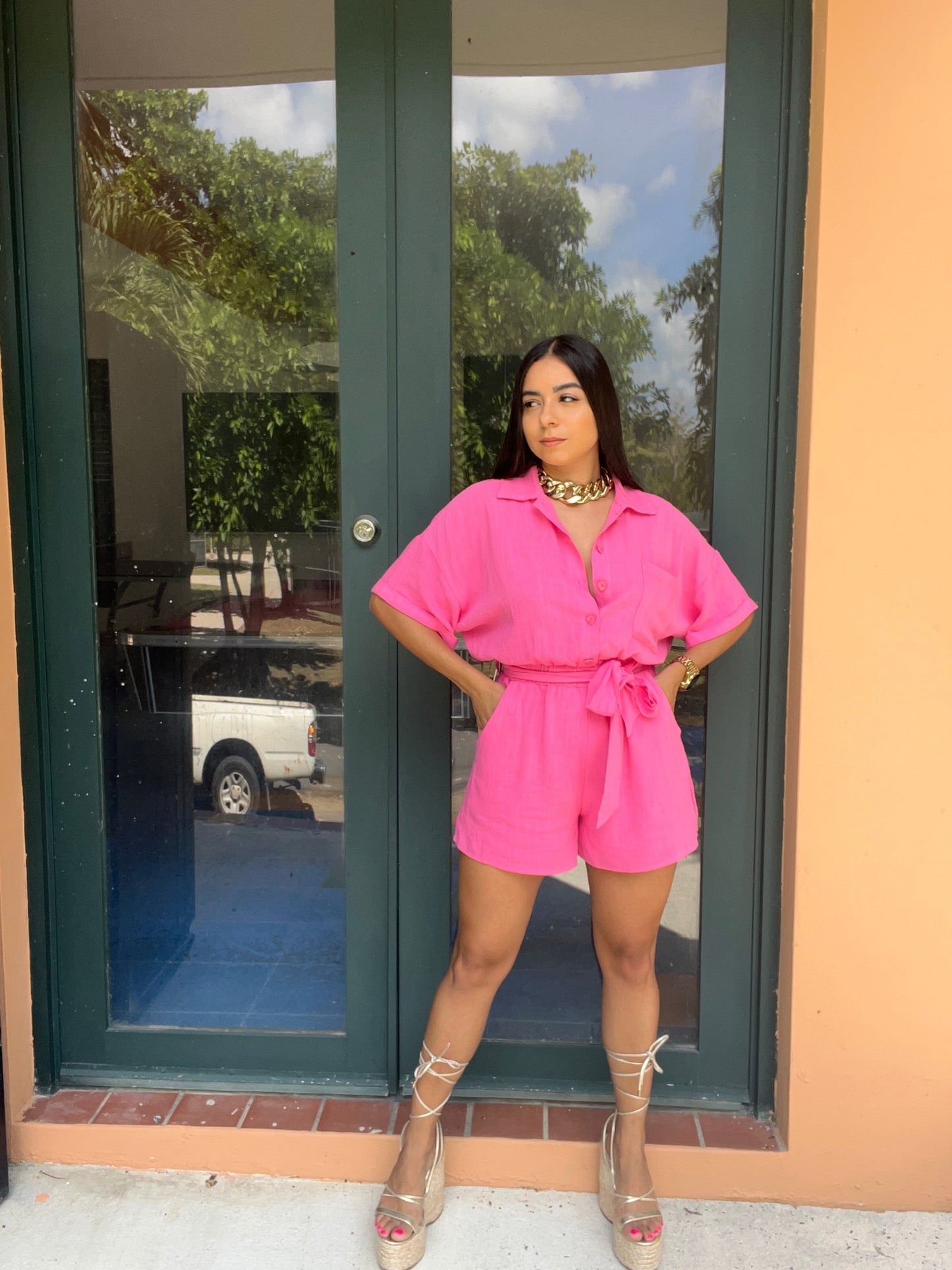 Bubble Gum Romper