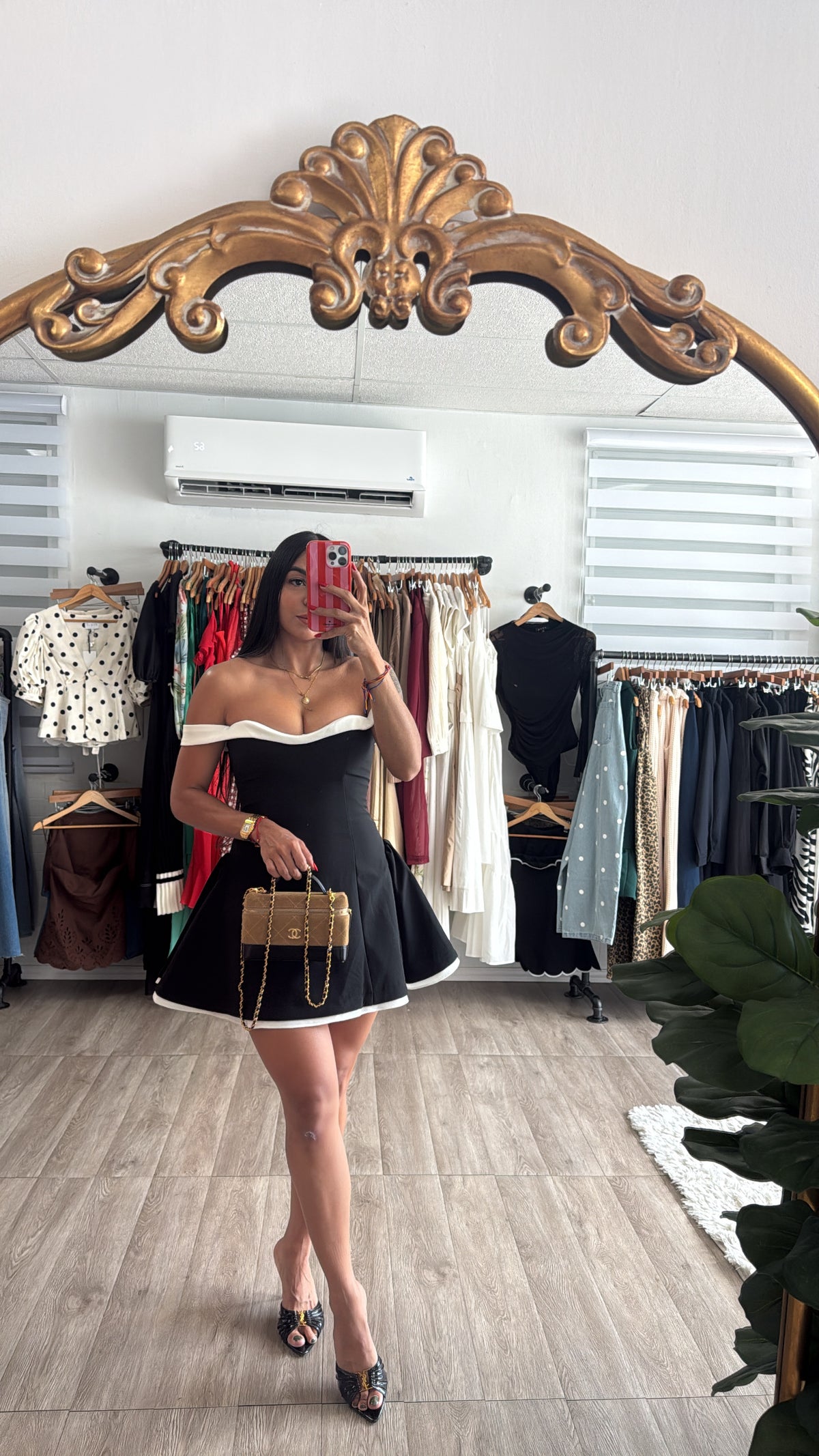 Off Shoulder corset dress