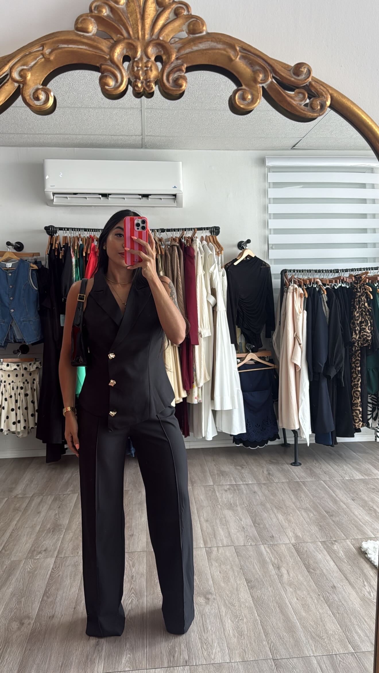 Black Vest set
