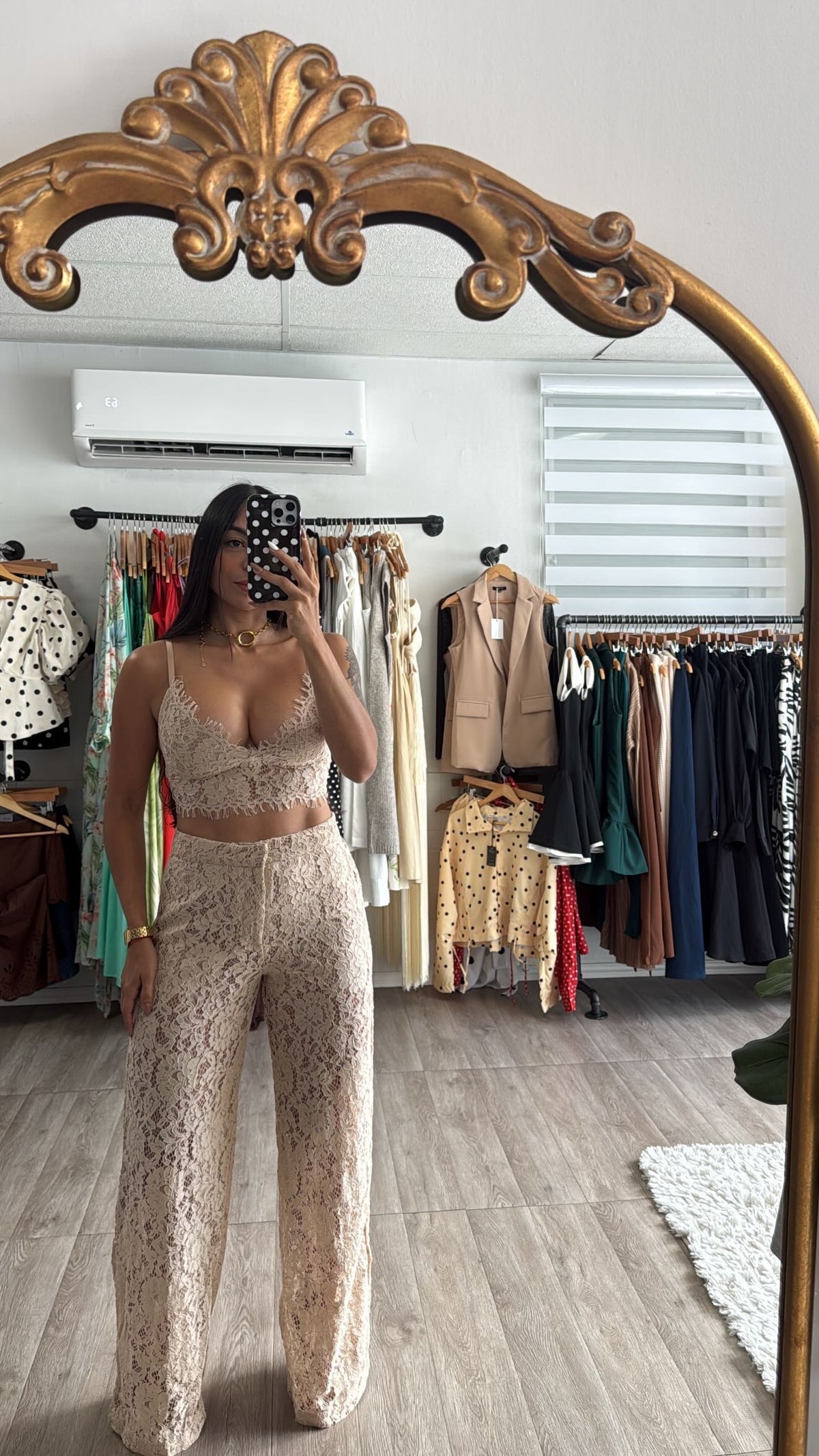 Lace Set in cream