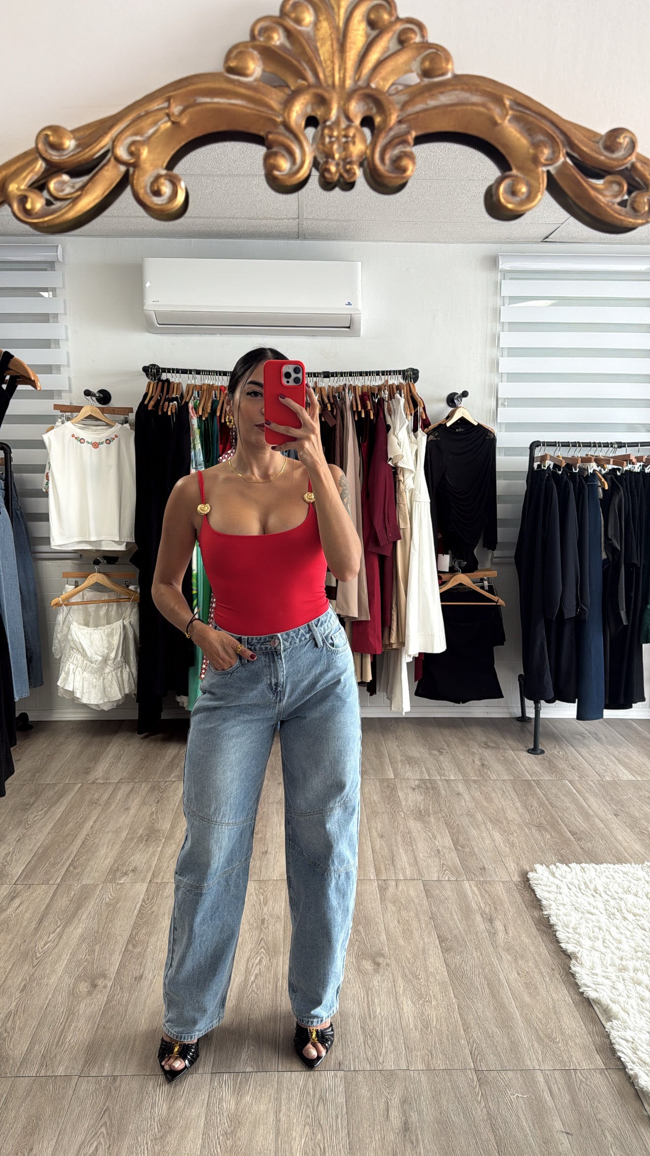 Barrel adjudtable Denim