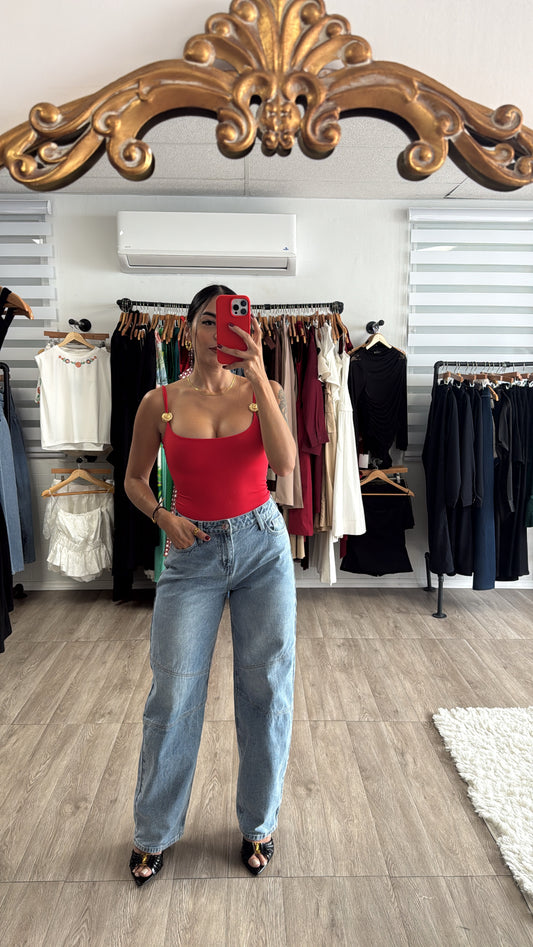 Barrel adjudtable Denim