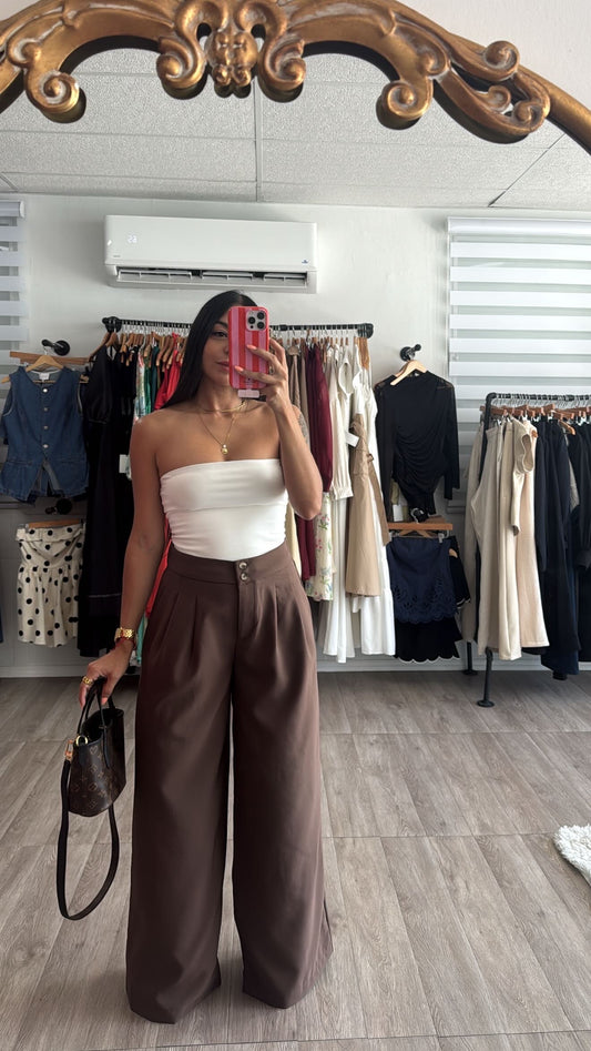 Brown Trouser pants
