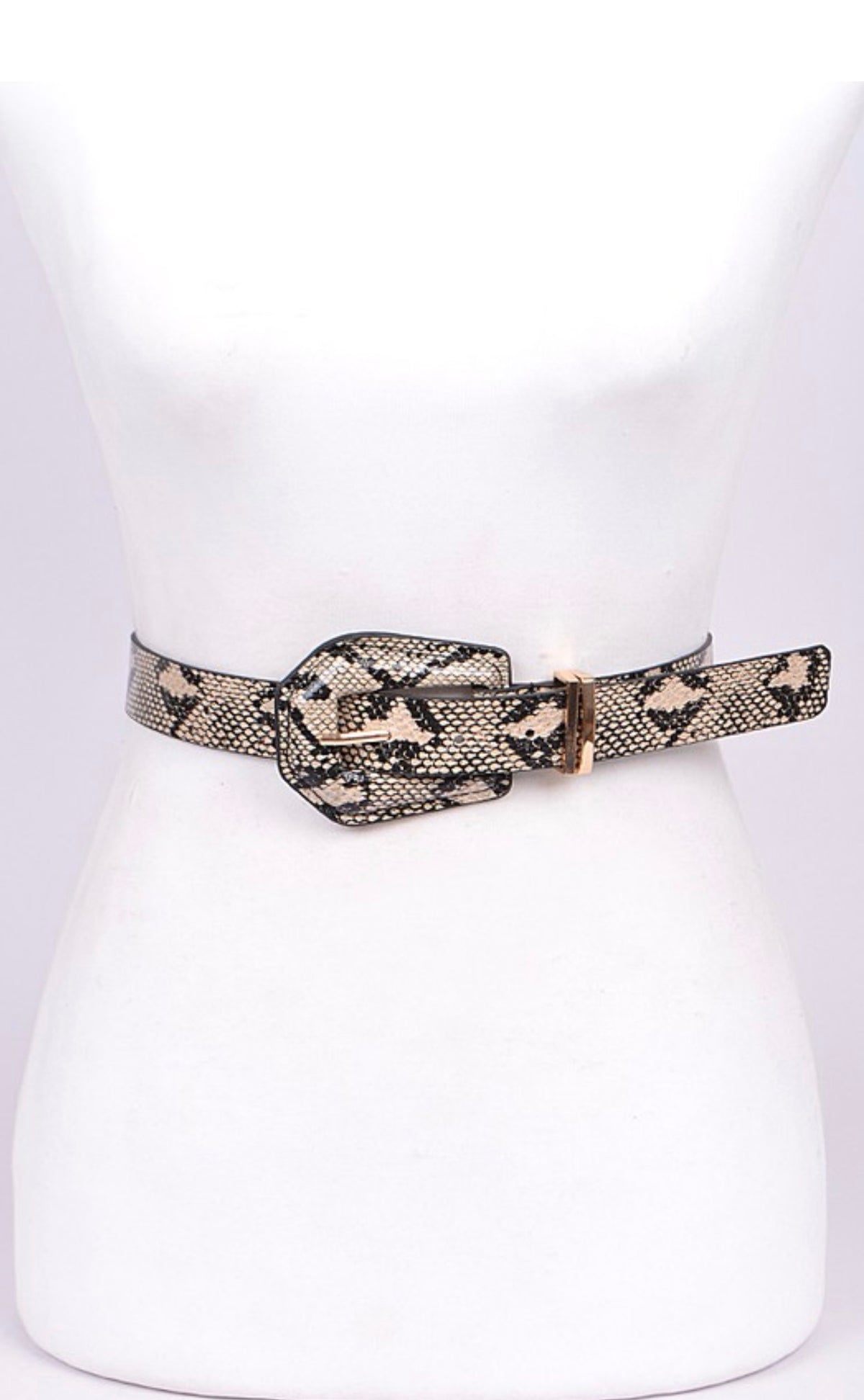 Animal Print Belt