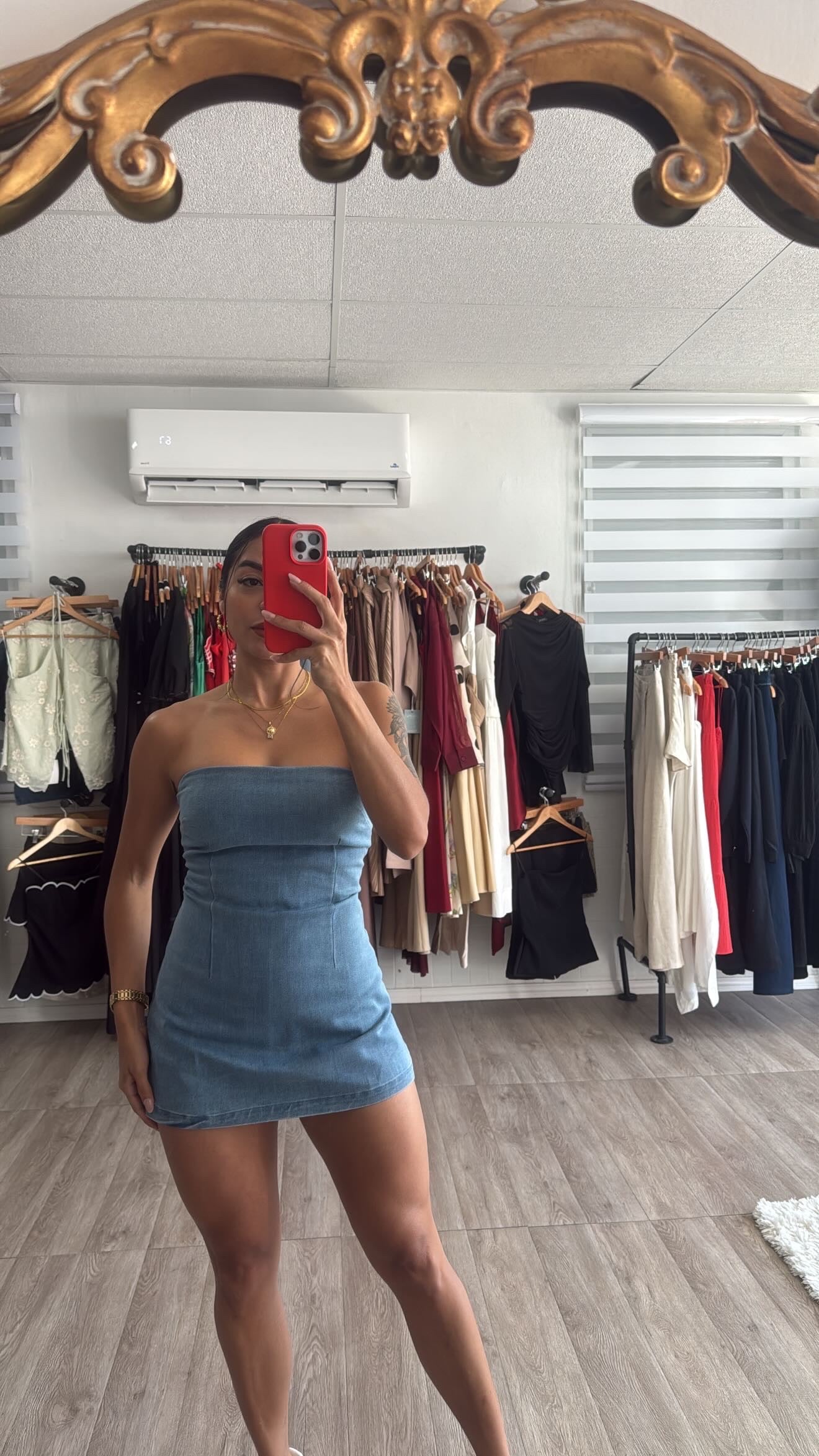 Denim light Romper