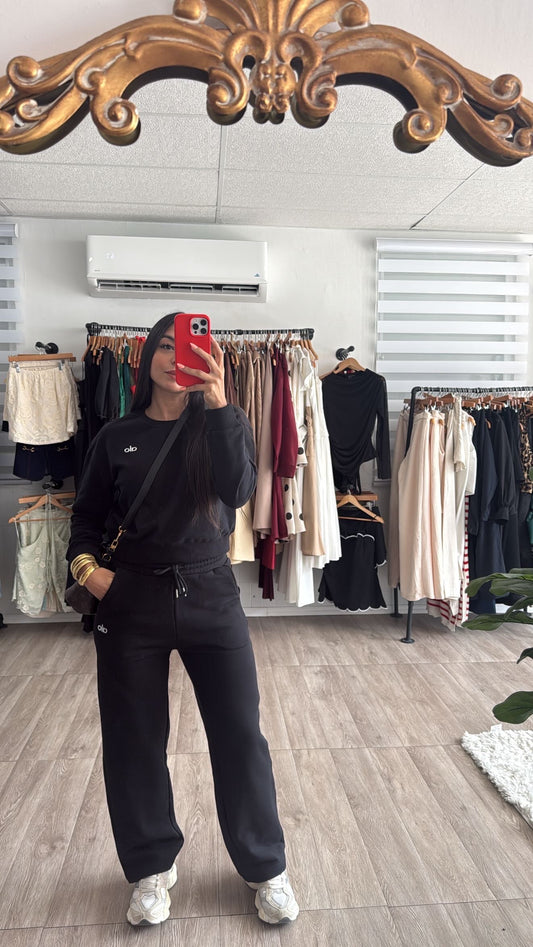 Black Alo Comfy set