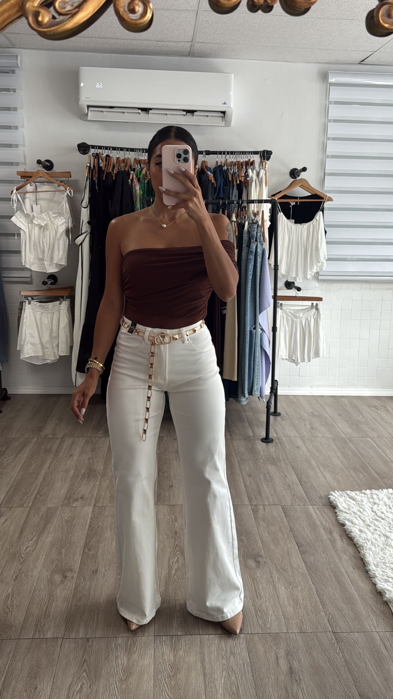 Wide leg Vibrant Denim