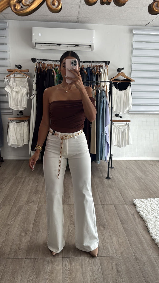 Wide leg Vibrant Denim