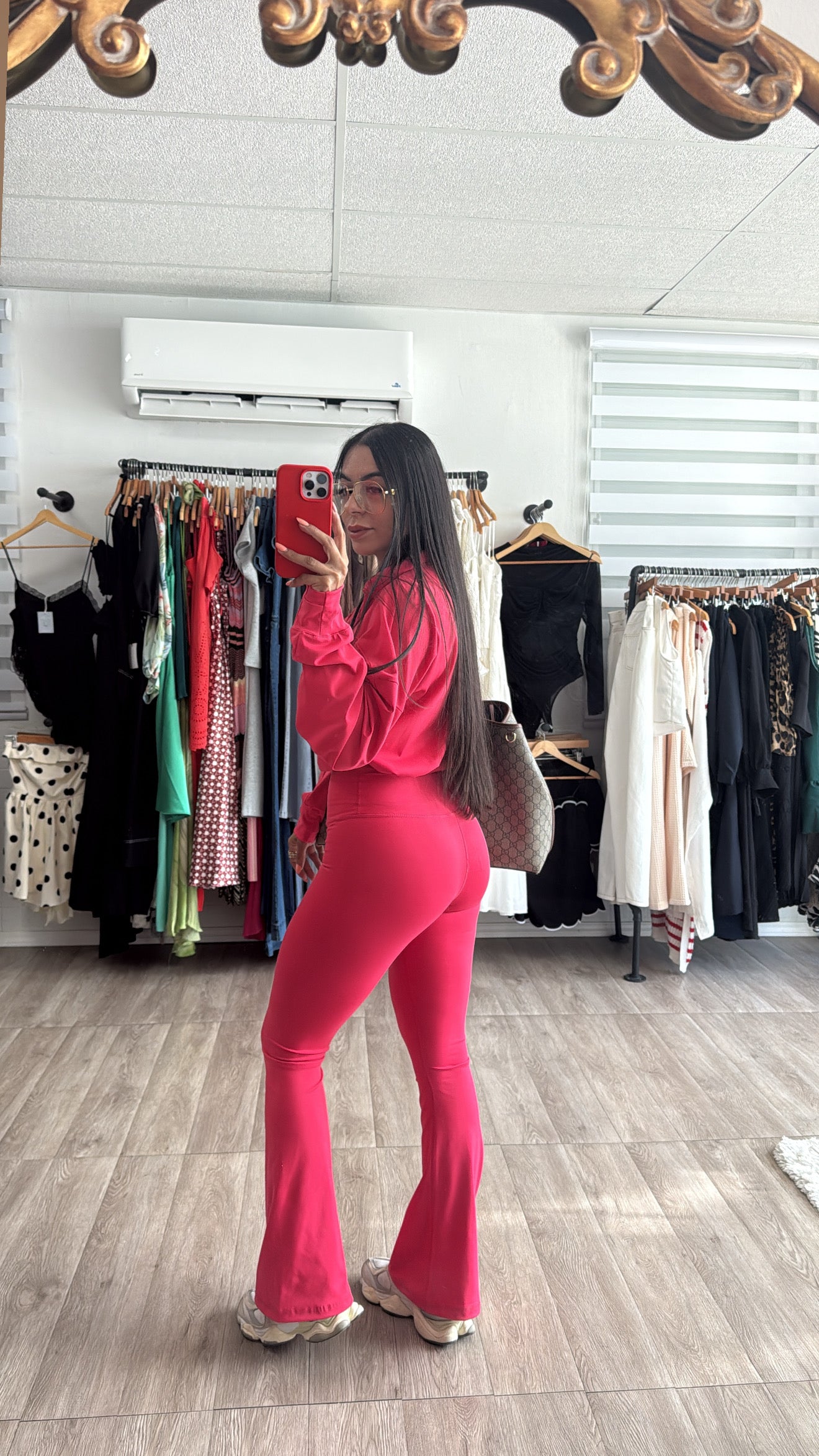 Active Jacket Set in Fuschia