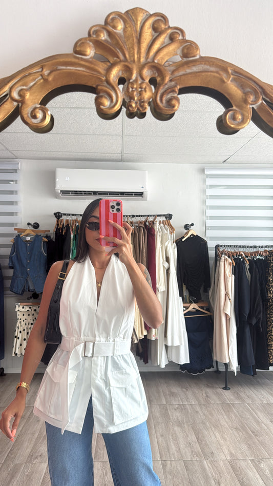 Cargo off white Blouse