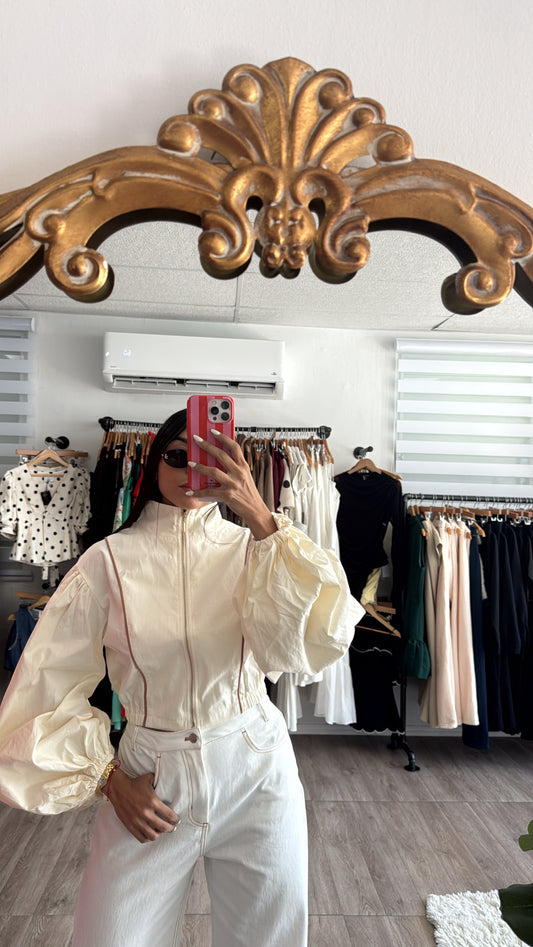 Bomb Plum High neck Jacket