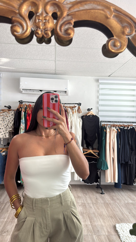 Tube top White Restock