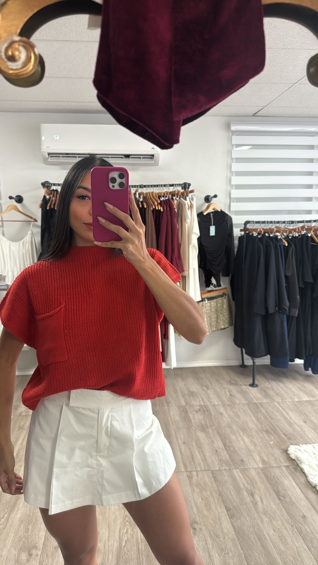 Sweater shirt Red