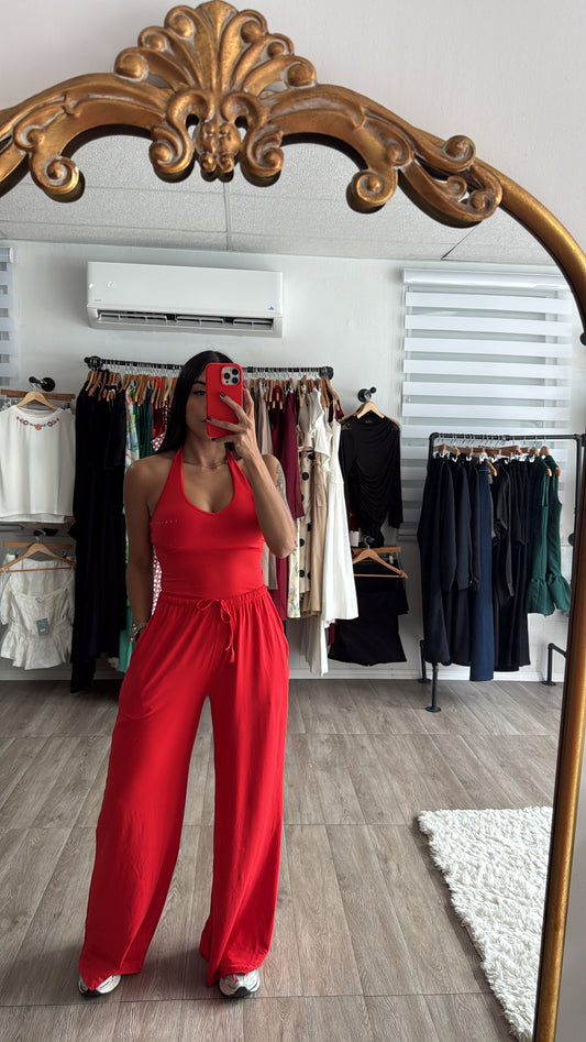 Red Comfy set