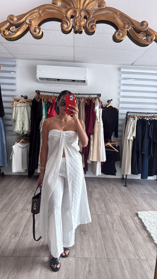 White Linen set