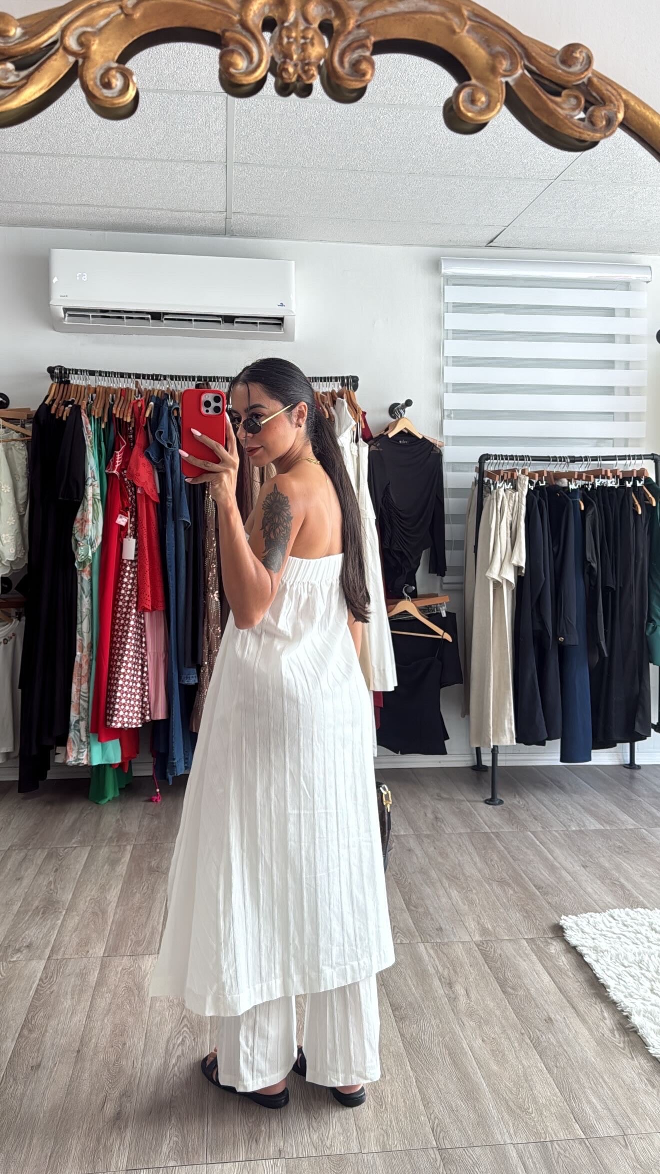 White Linen set