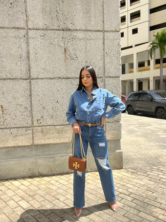 Denim Top