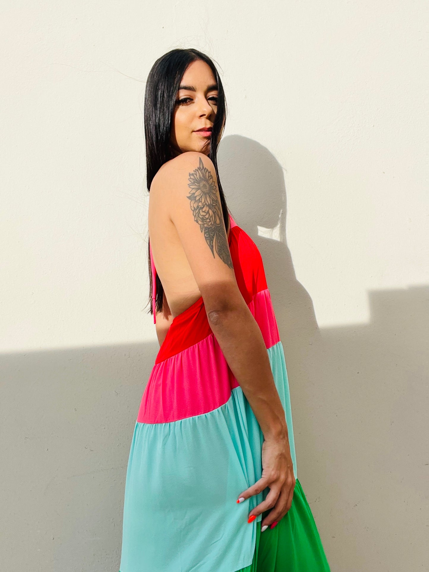 Colorful Maxi Dress