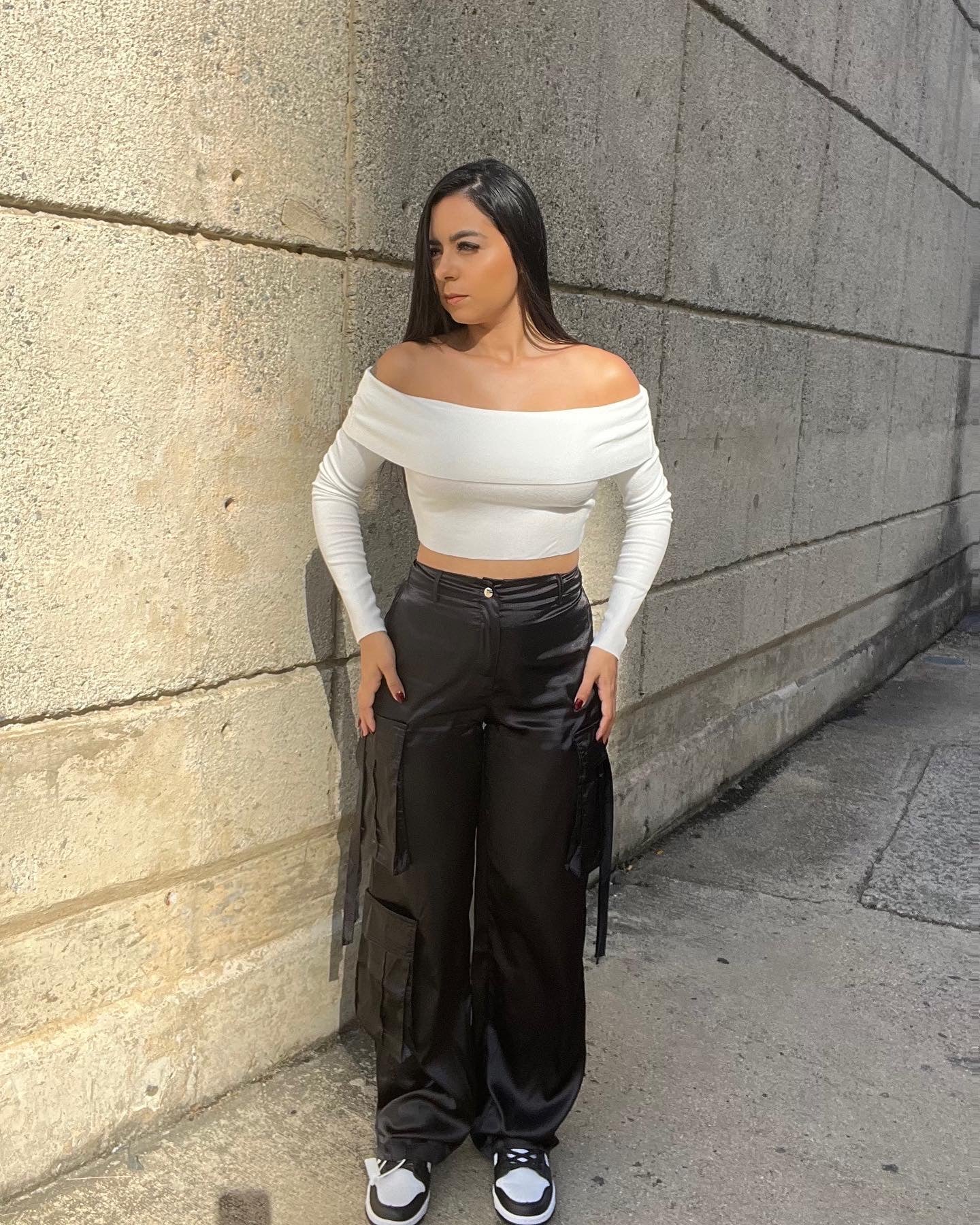 Satin Cargo Pants (Restock)