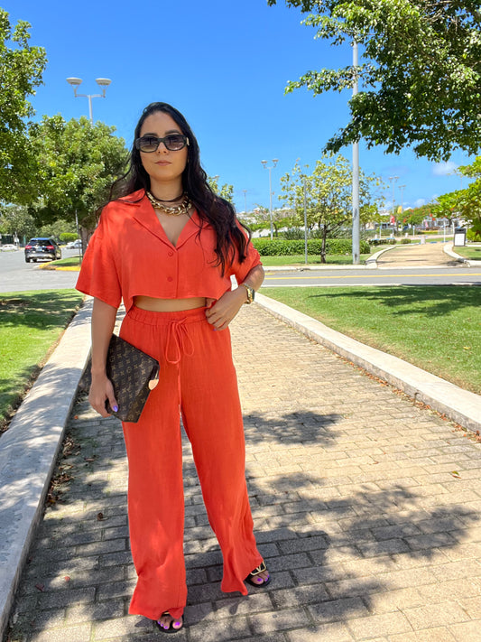 Paola Orange Set