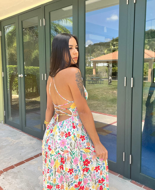 Flower Maxi Dress