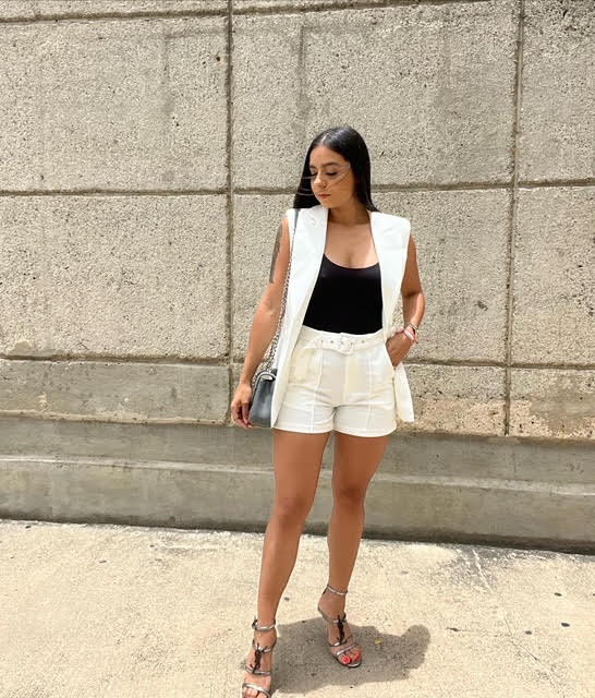 Blazer White Set
